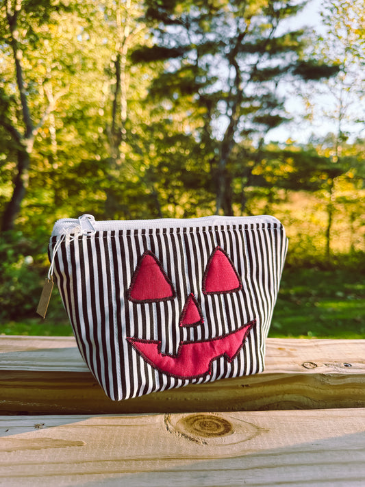 Pumpkin bag, Medium Pin Stripes